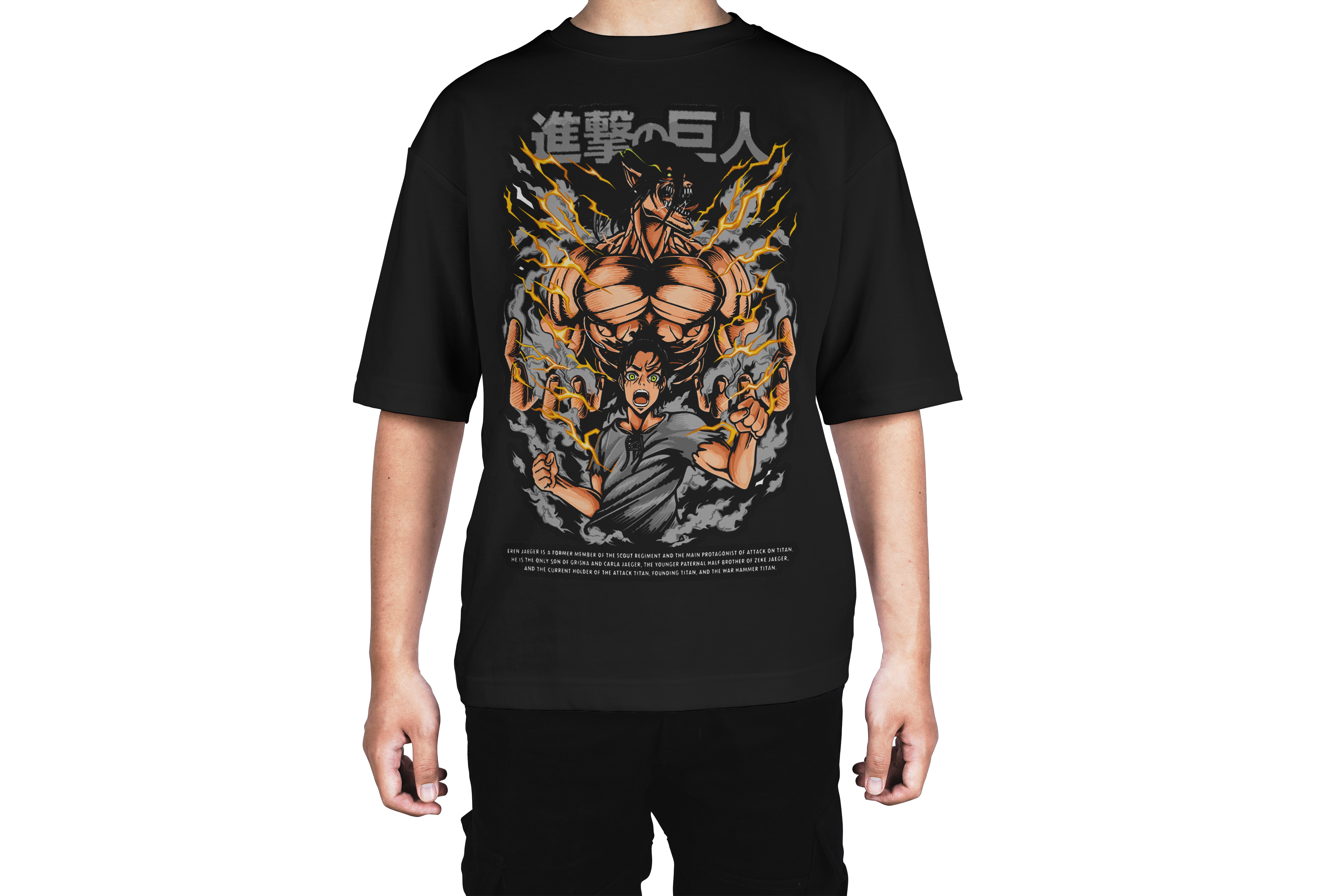 Eren Yeager Attack Titan Transformation Tee