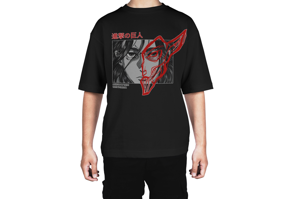 Eren Yeager Split Face Tee