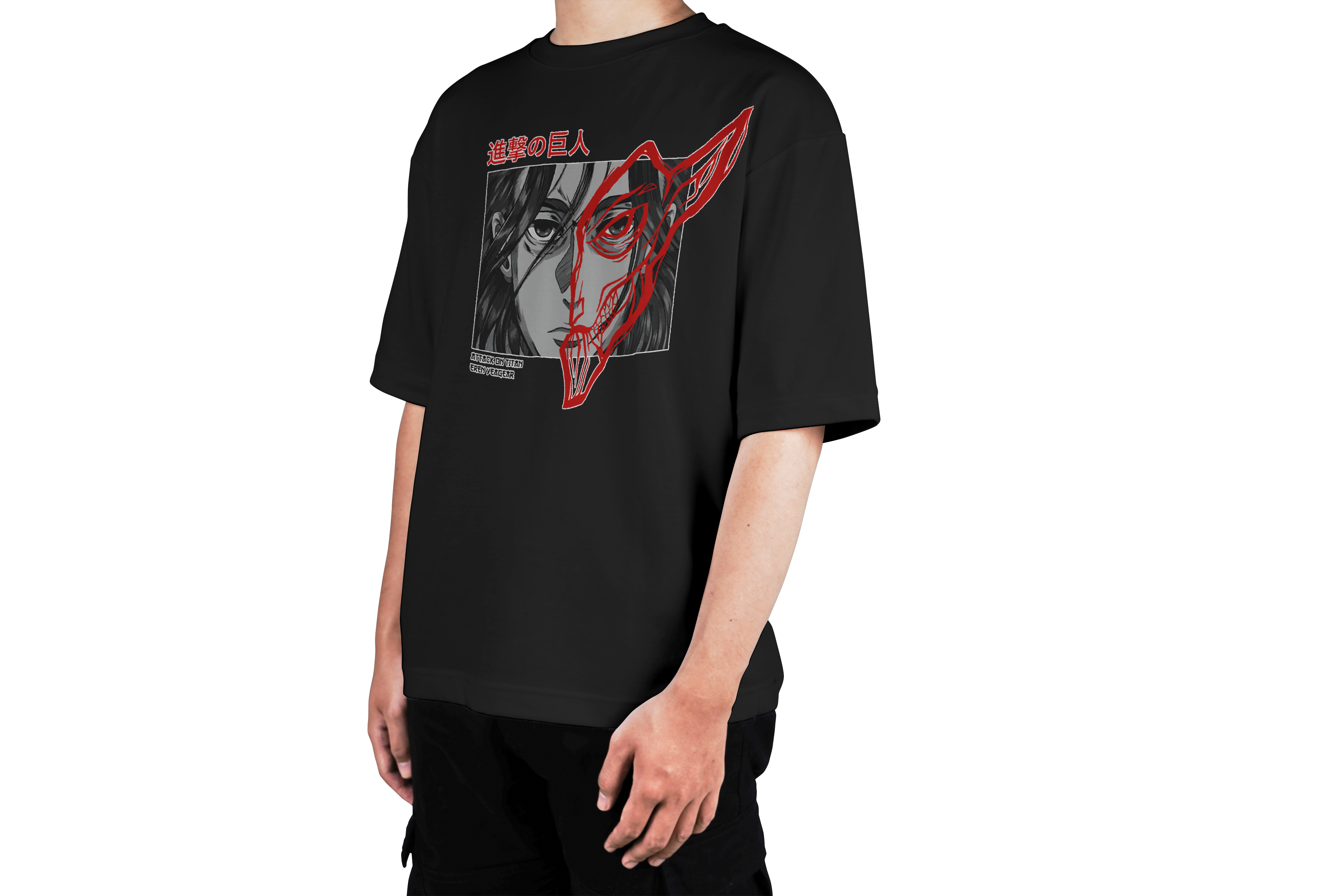 Eren Yeager Split Face Tee
