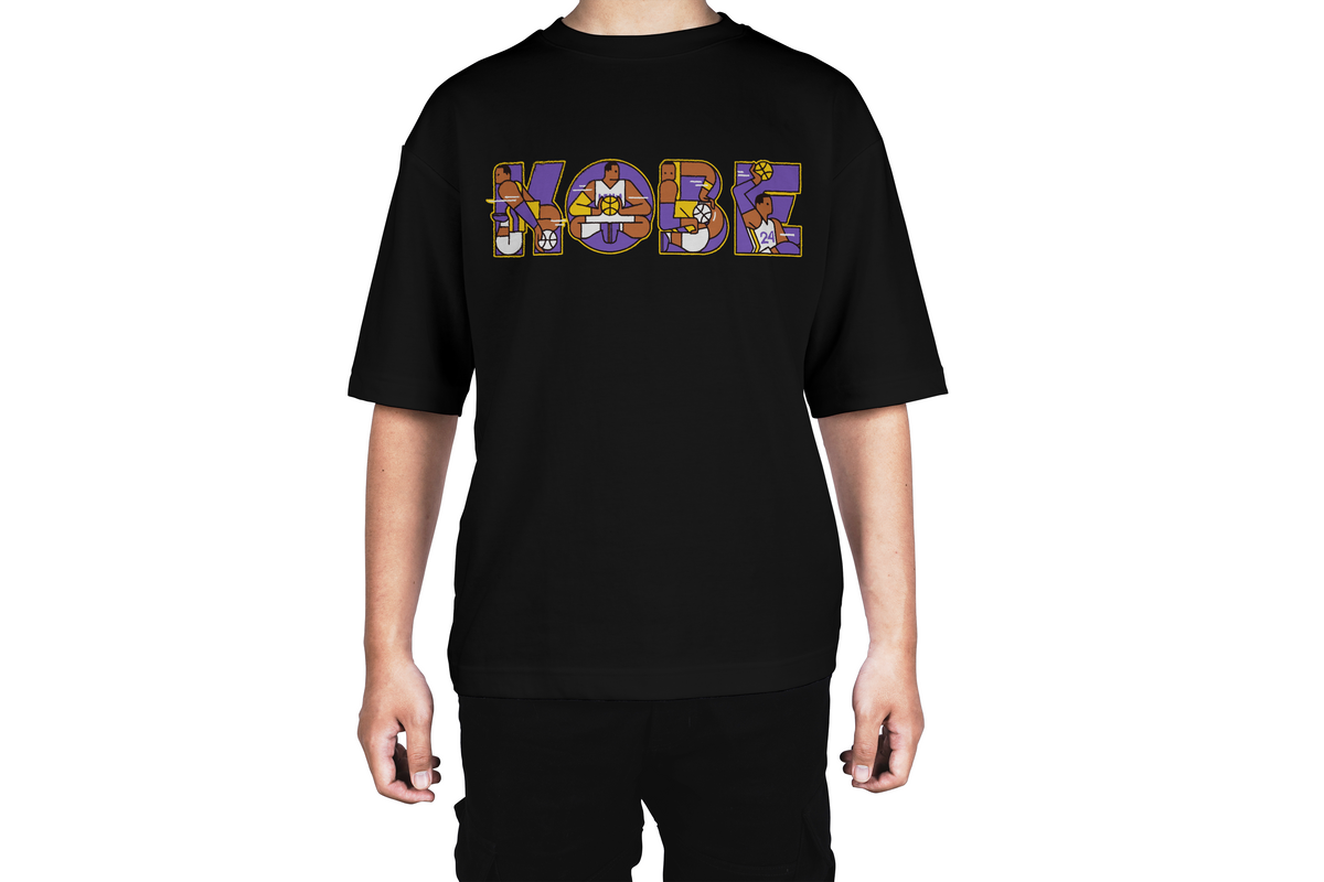 Kobe Bryant Cartoon Tee