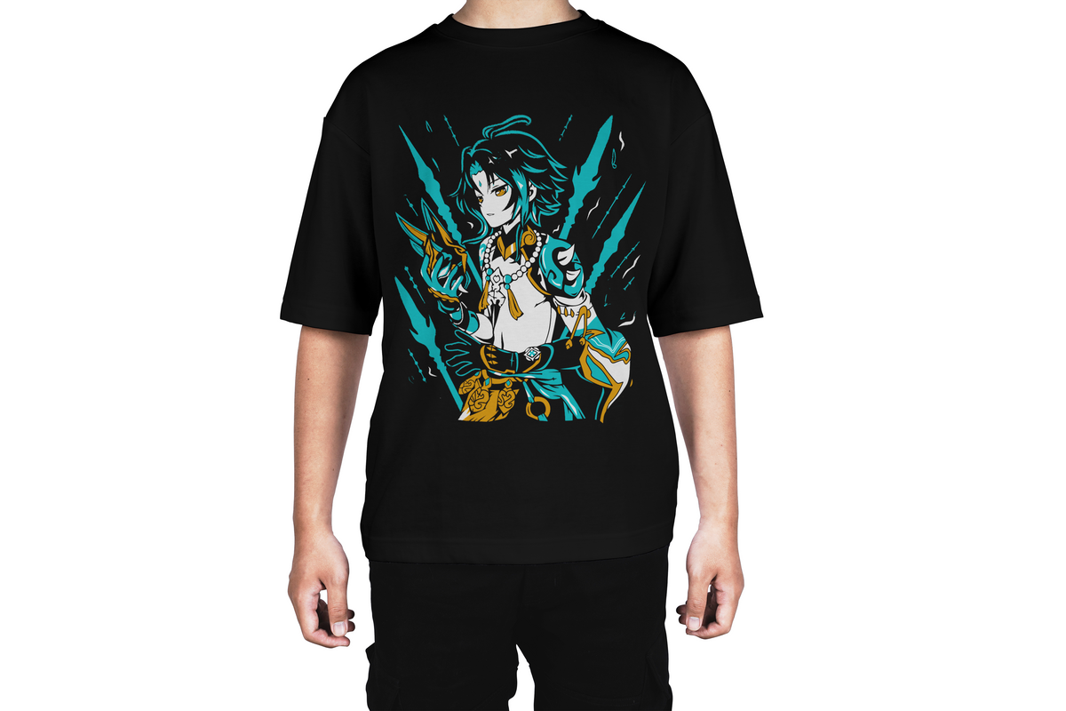 Avoid Warden  Anime Fantasy Warrior Tee