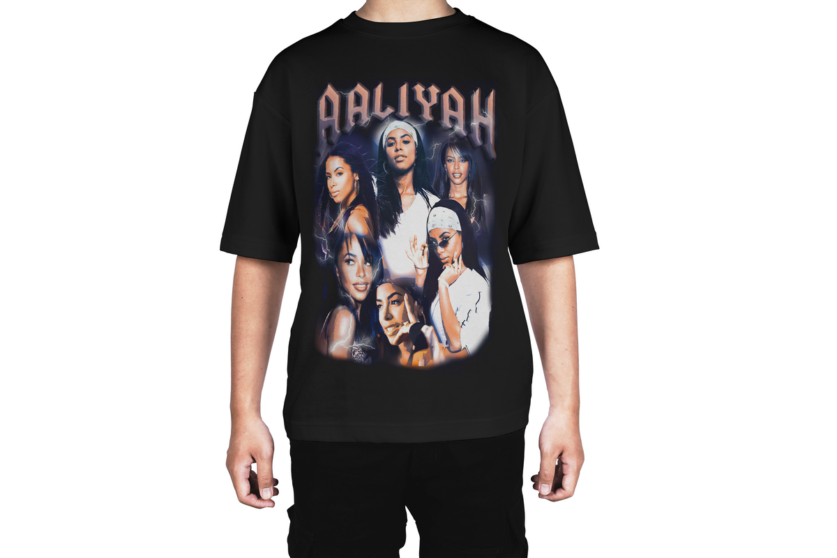 AALIYAH Vintage Tee