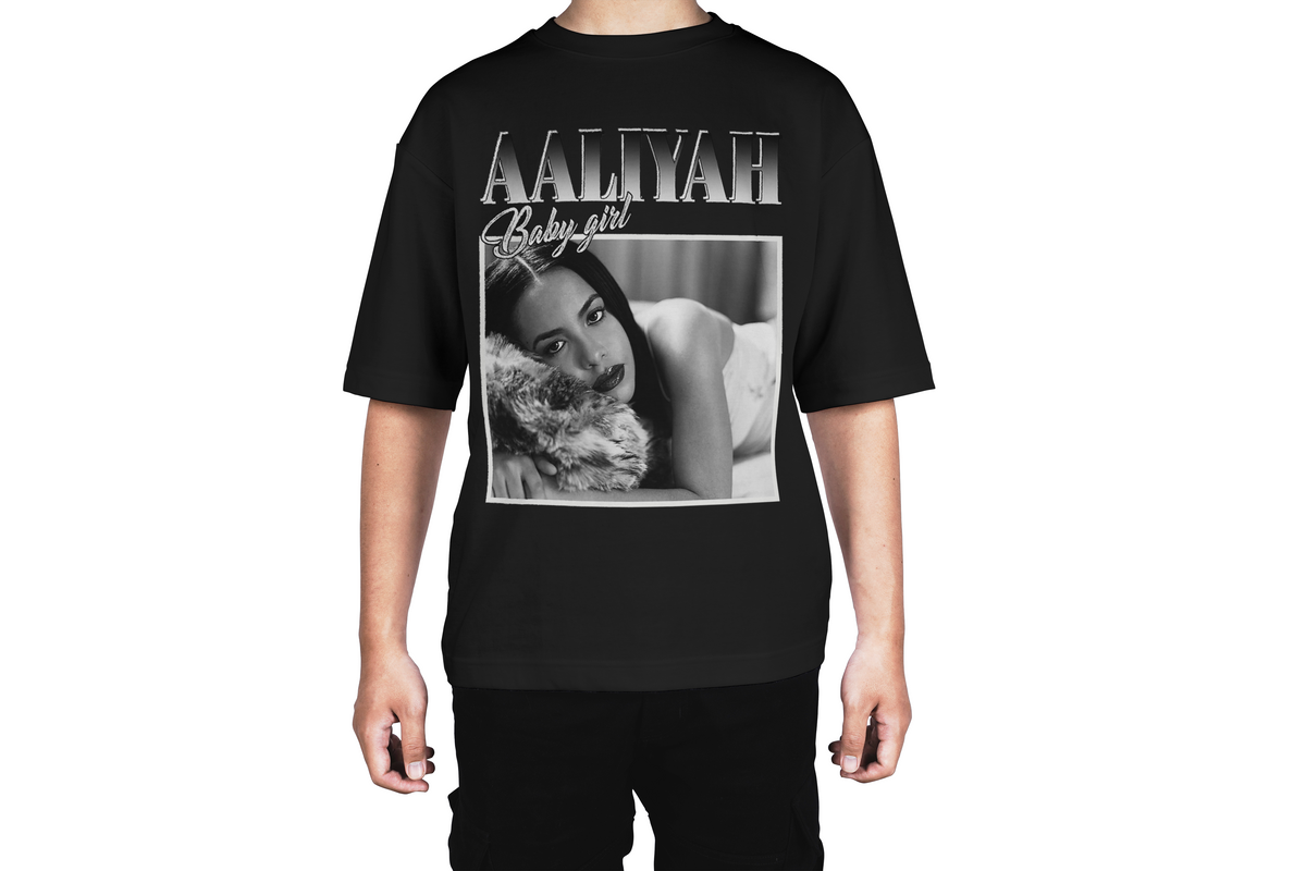 AALIYAH Vintage Tee