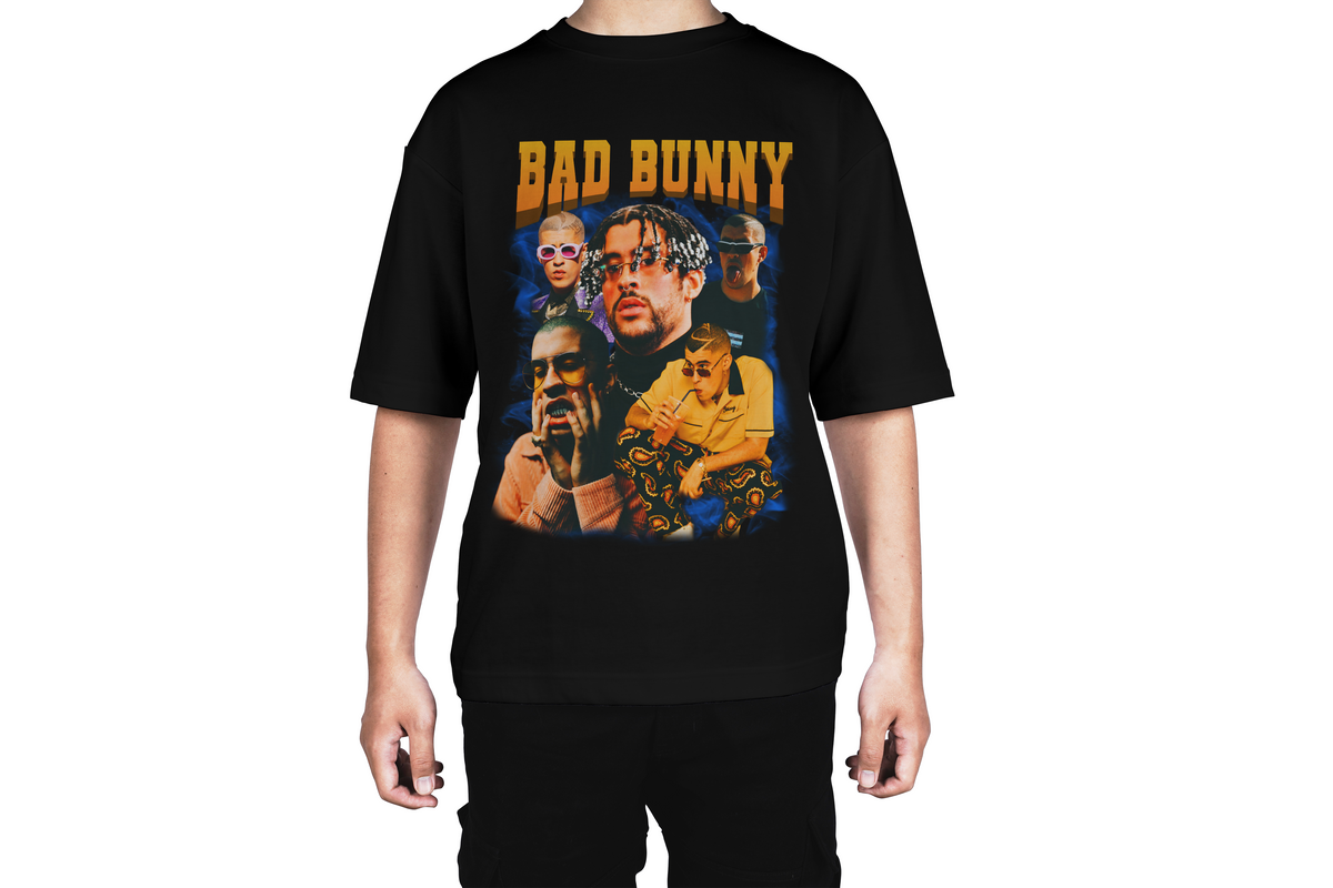 Bad Bunny Collage Tee