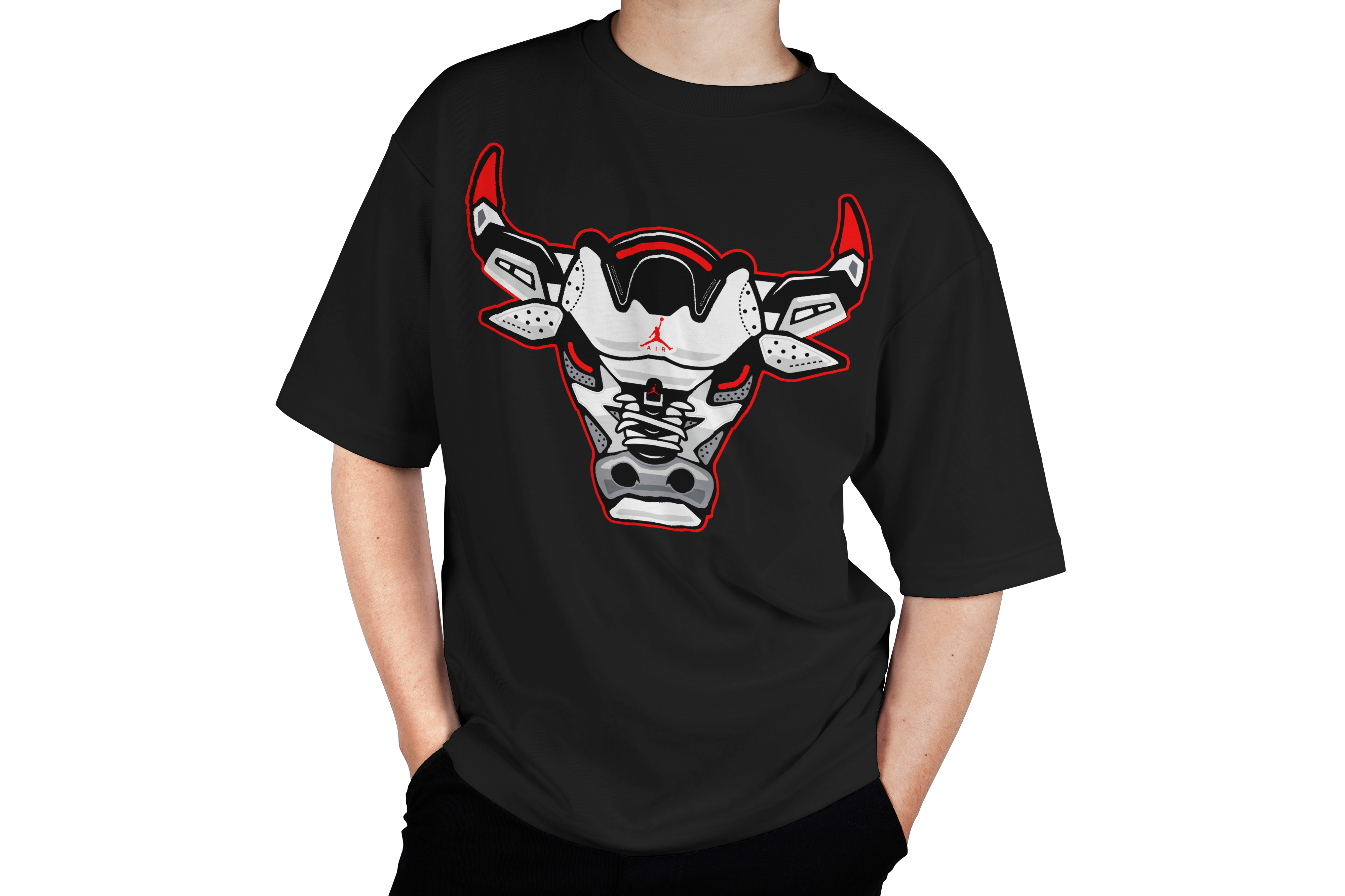 Jordan Bull Sneaker Tee