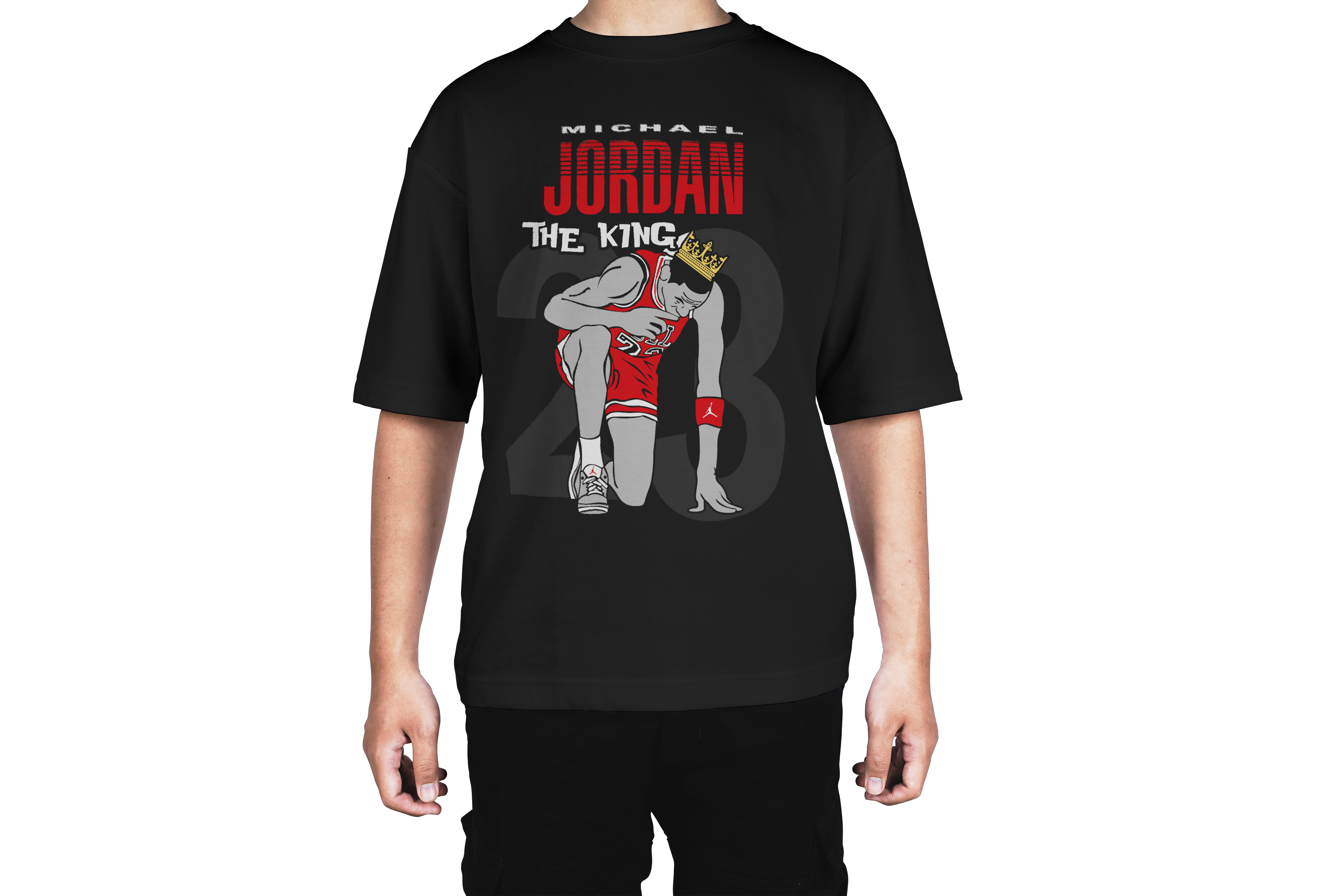Jordan The King Crown Tee