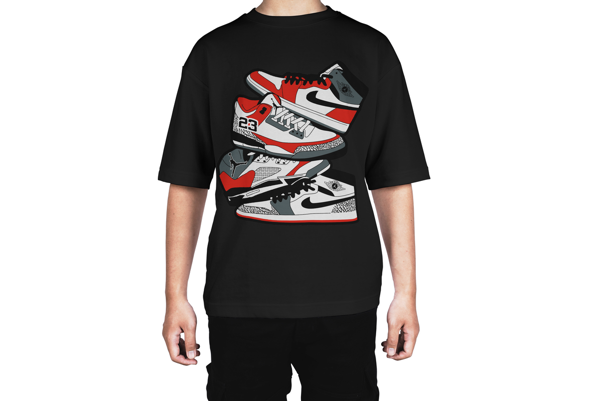 Jordan Sneaker Art Tee