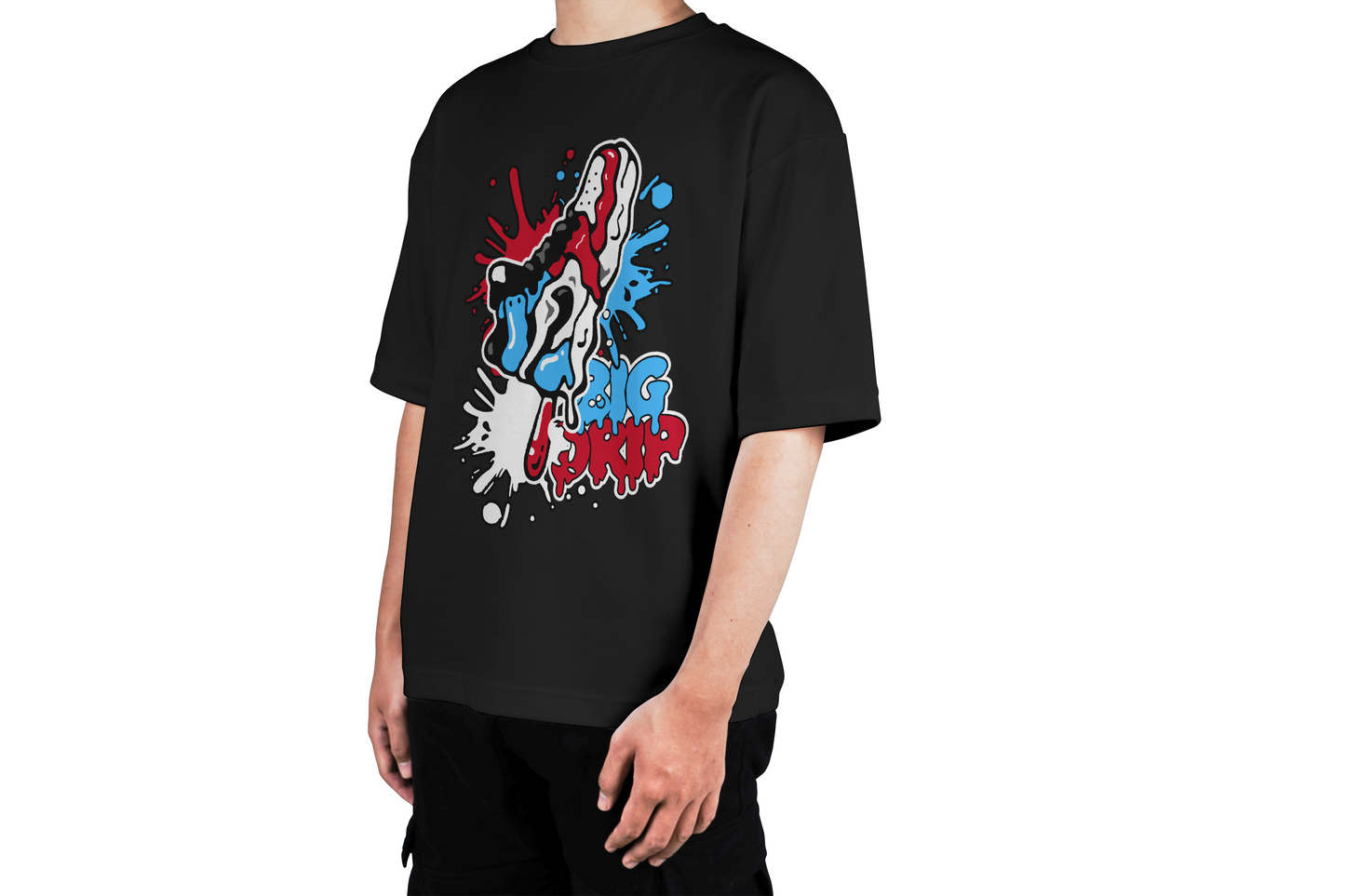 Big Drip Sneaker Tee