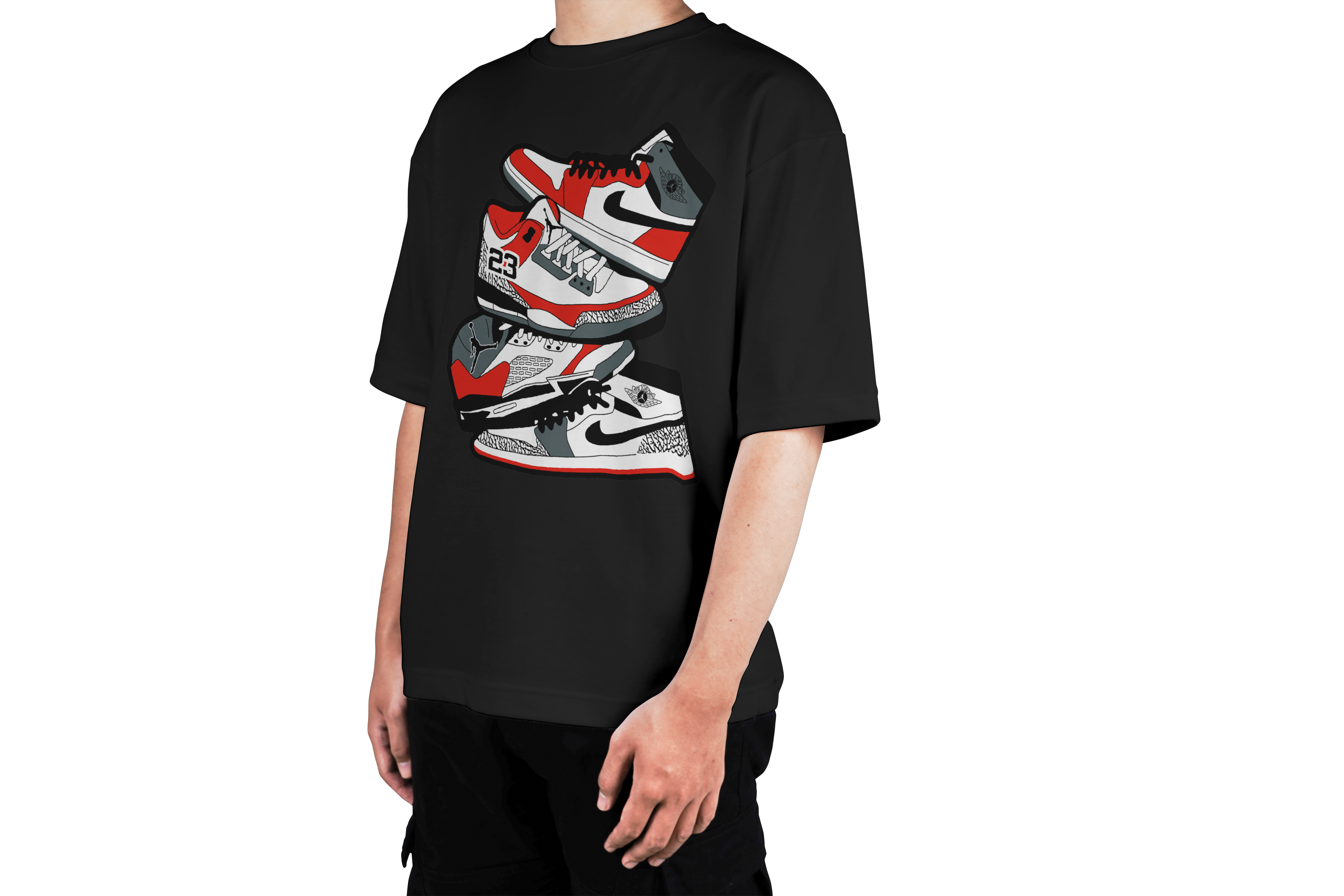Jordan Sneaker Art Tee