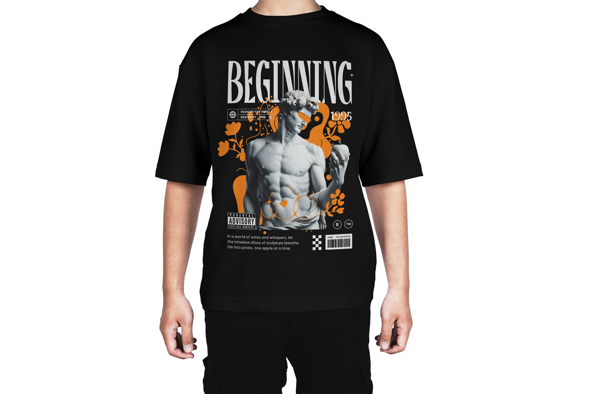The Beginning Breathing Life into Pixels Tee