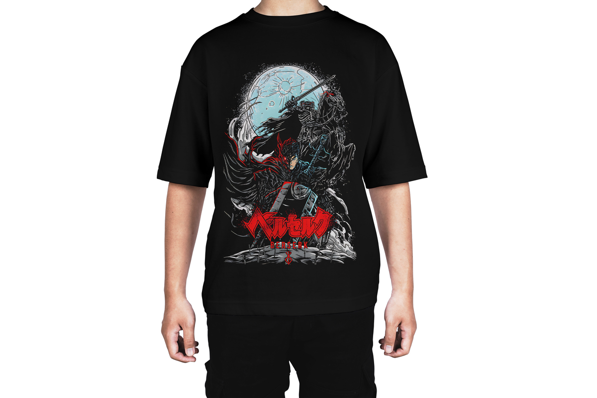 Berserk Swordsman  Dark Fantasy Edition Tee