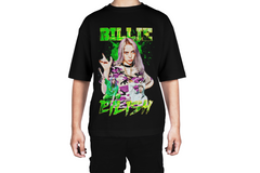 Billie Eilish Neon Green Splash Tee