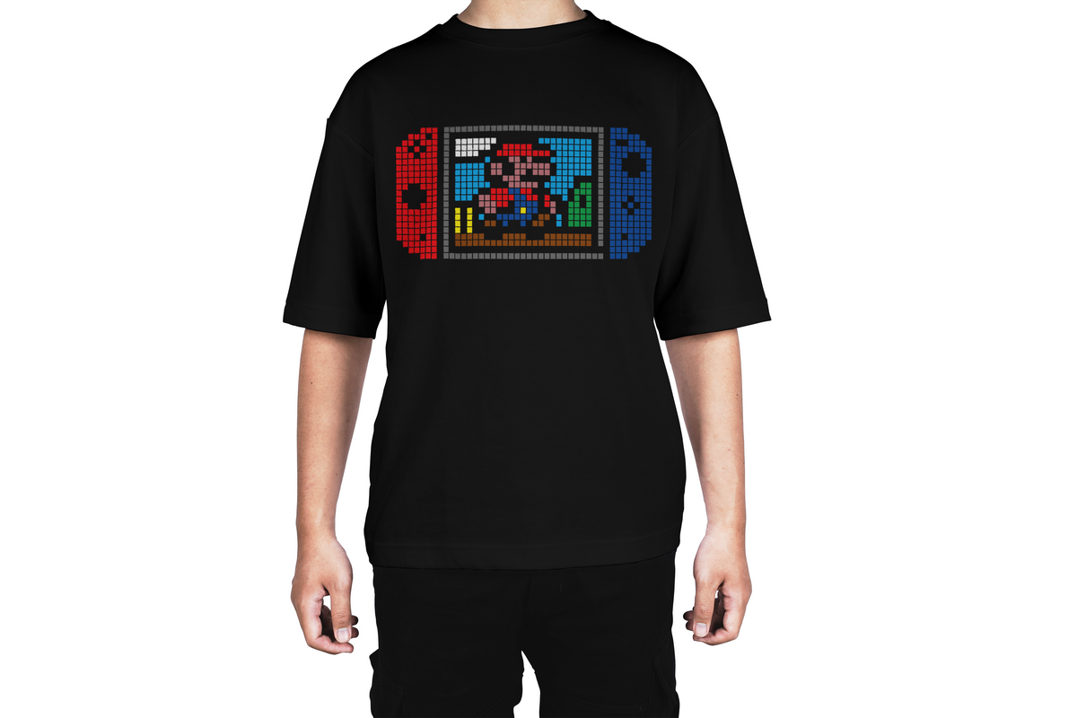 Pixel Mario Switch Tee