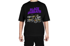 Black Sabbath Skull Car Crash Tee