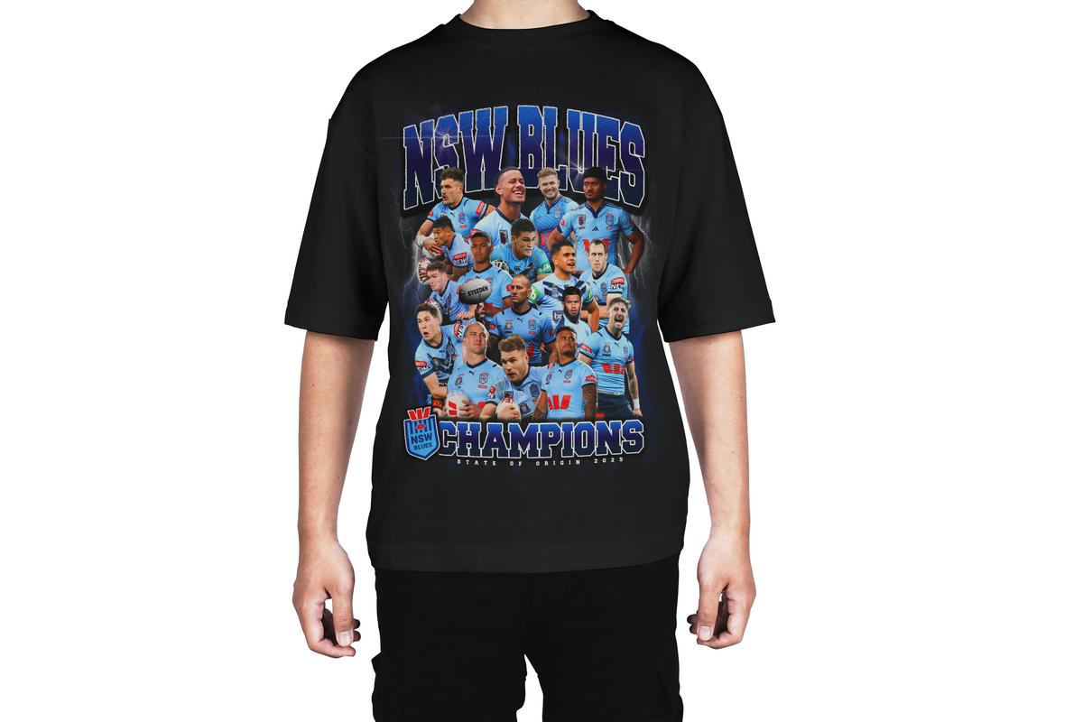 NSW Blues Champions 2025 Tee