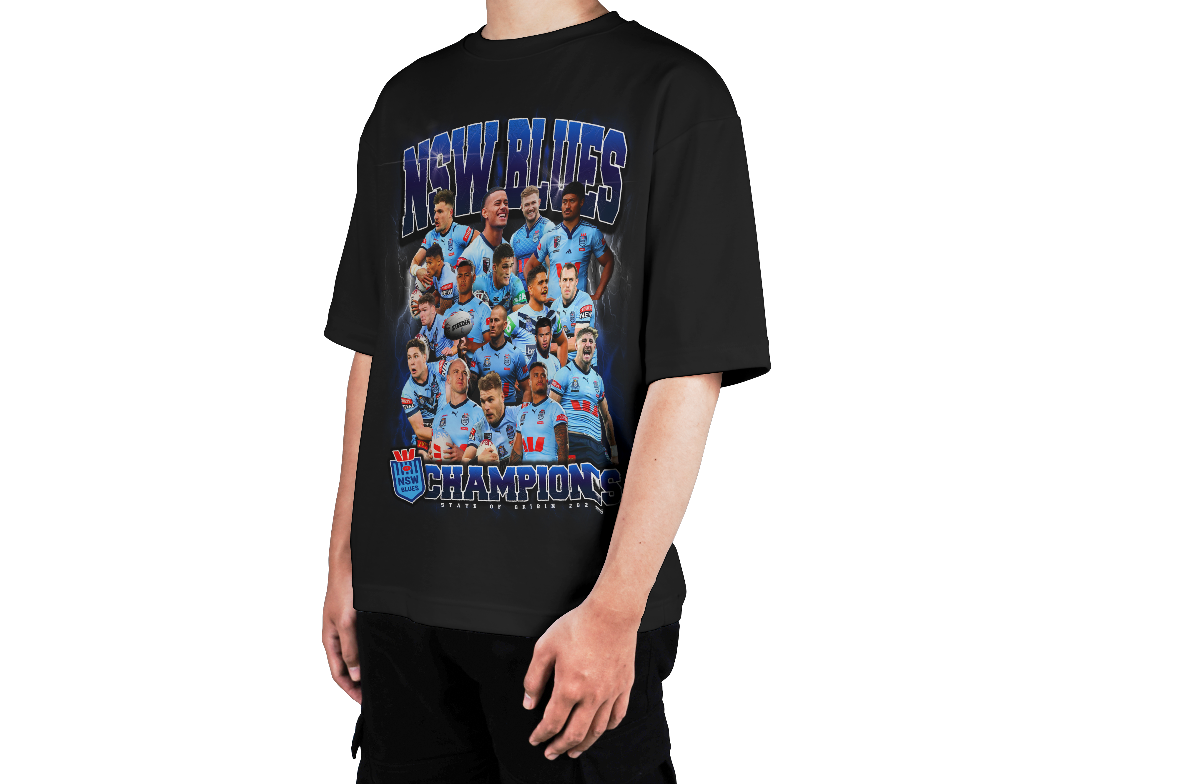 NSW Blues Champions 2025 Tee