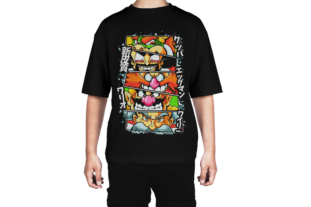Boss Level Retro Villains Tee