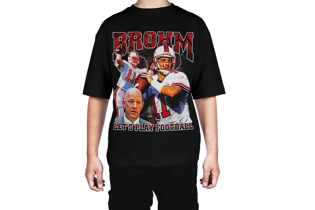 Brohm Let's Play Football Tee