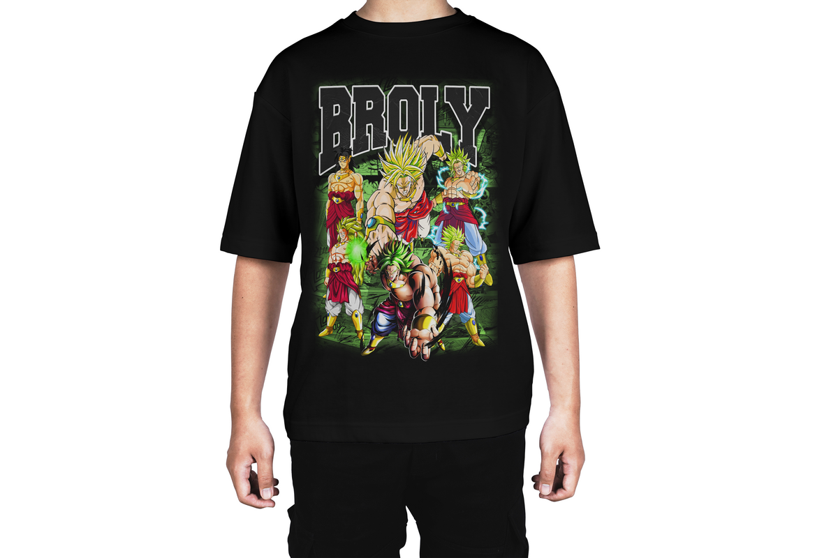 Broly Classic Comic Style Tee