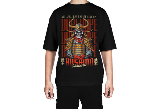 Bushido Samurai Skull Tee