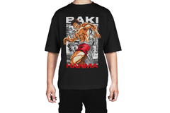 Baki Hanma Manga Panel Tee