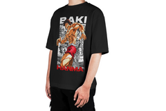 Baki Hanma Manga Panel Tee