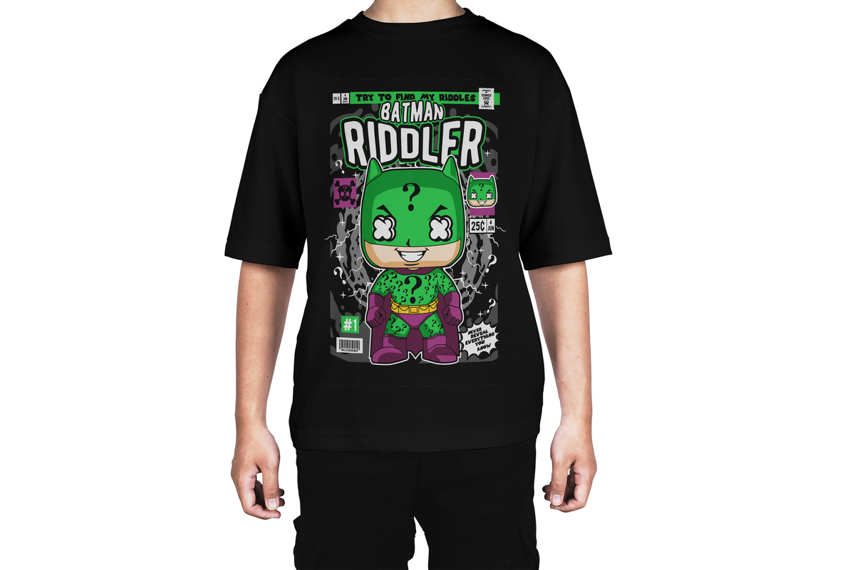 Batman Riddler Comic Tee
