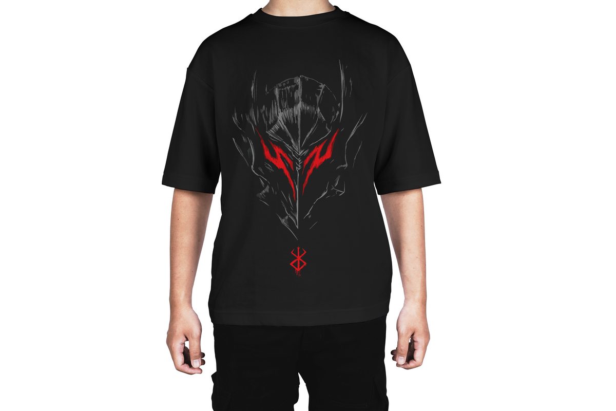 Black Wolf Helm Tee