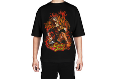 Travis Scott Cactus Jack Flame Tee