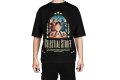 Celestial Strife Divine Battle Tee
