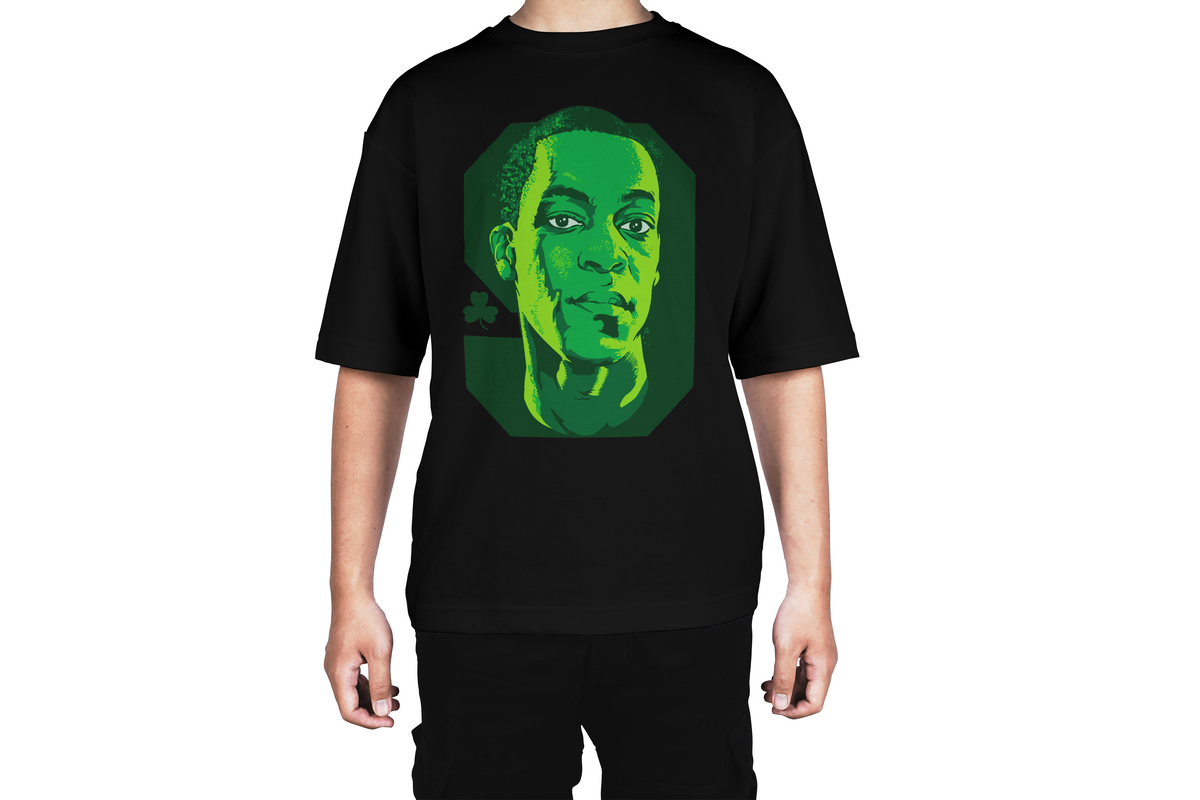Boston Celtics Green Portrait Basketball Tee