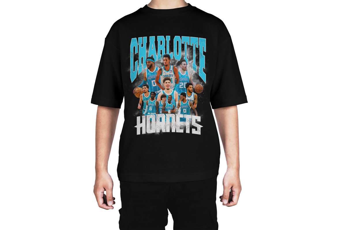 Charlotte Hornets Style Tee