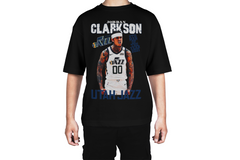 Jordan Clarkson 00 Utah Jazz Sixth Tee