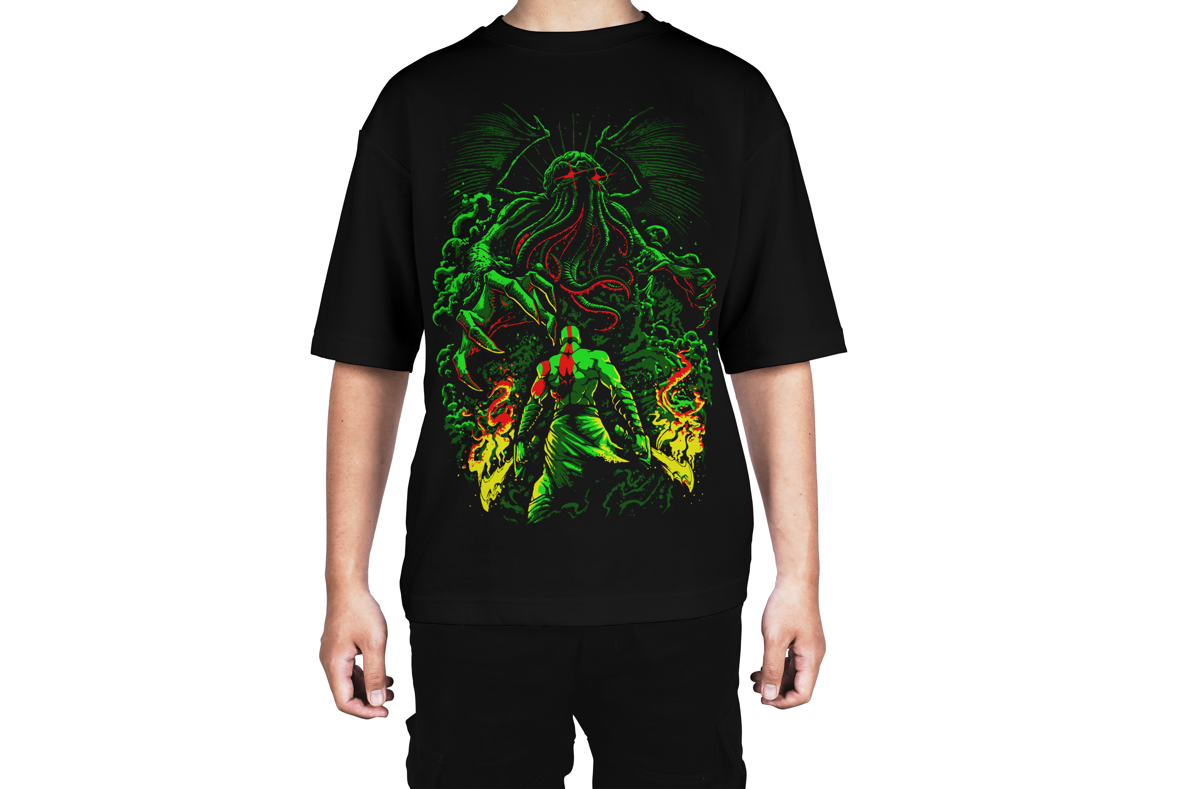 Epic Cthulhu Battle Tee