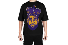 Crown Me King Purple Gold Tee