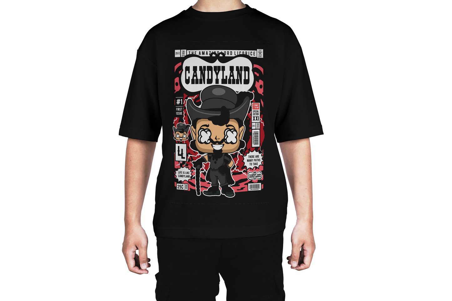 Candyland Lord Licorice Tee