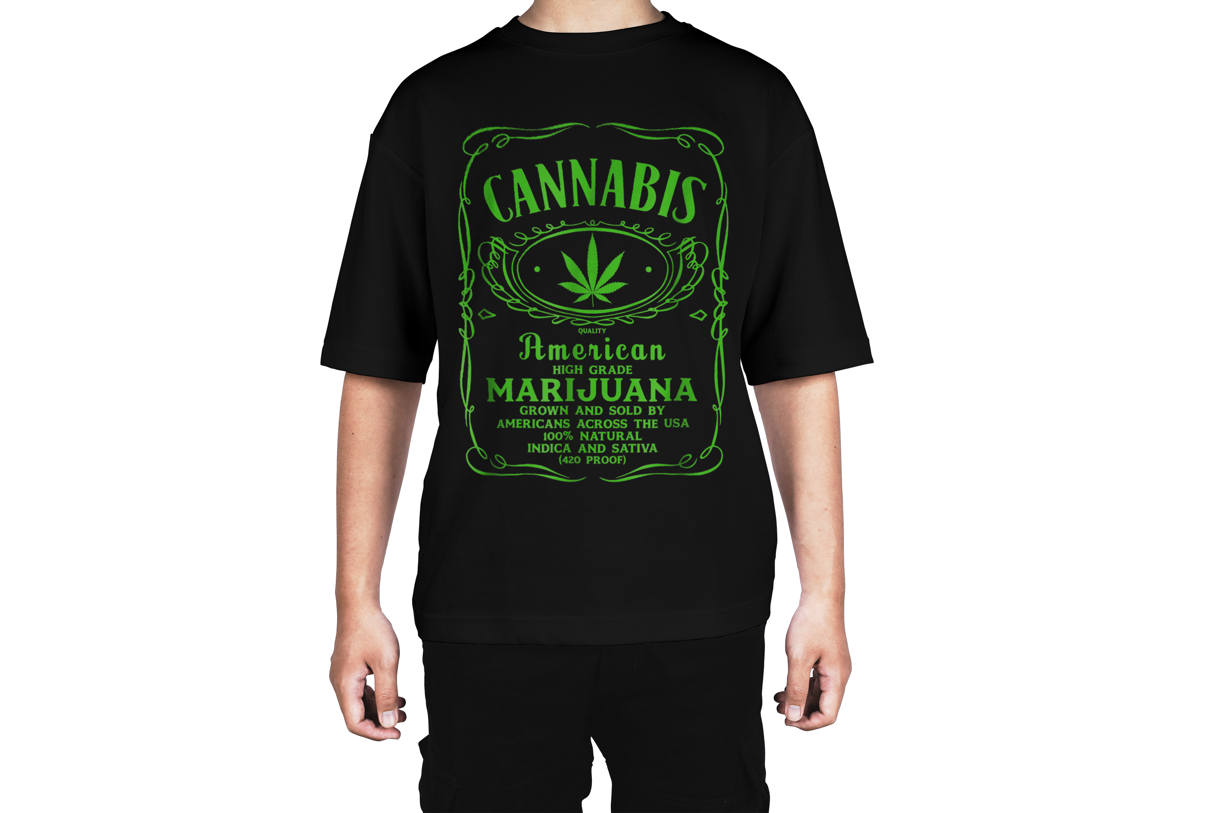 Cannabis Whiskey Tee (Copy)