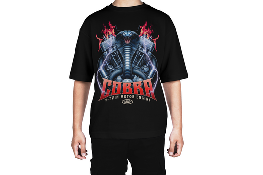 Cobra V-Twin Motor Engine Tee