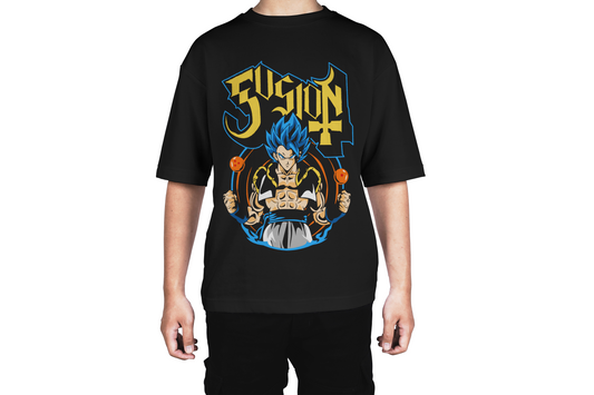 Blue Fusion Fighter Tee
