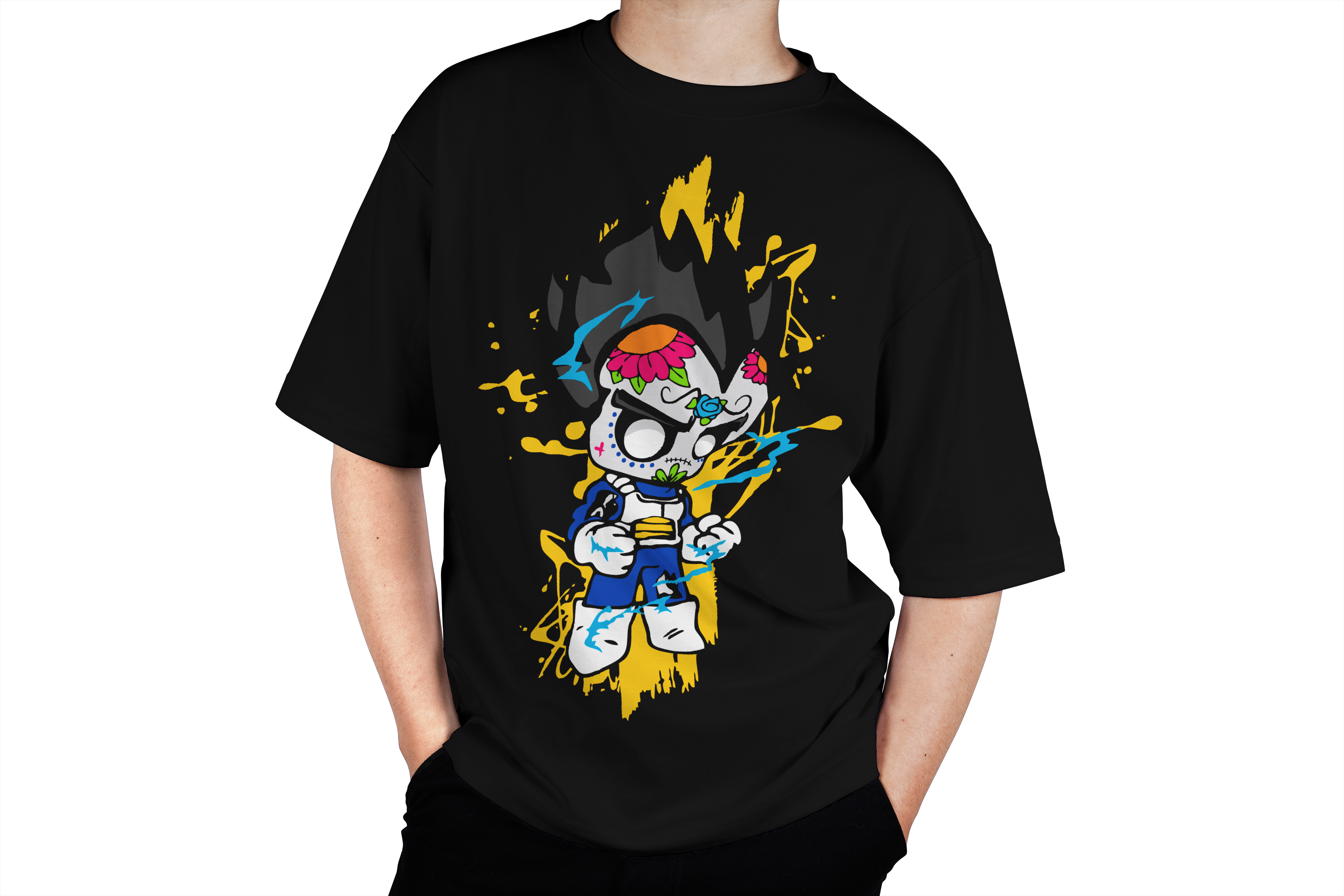 Graffiti Masked Warrior Tee