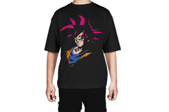 Pink Hair Saiyan Warrior Tee