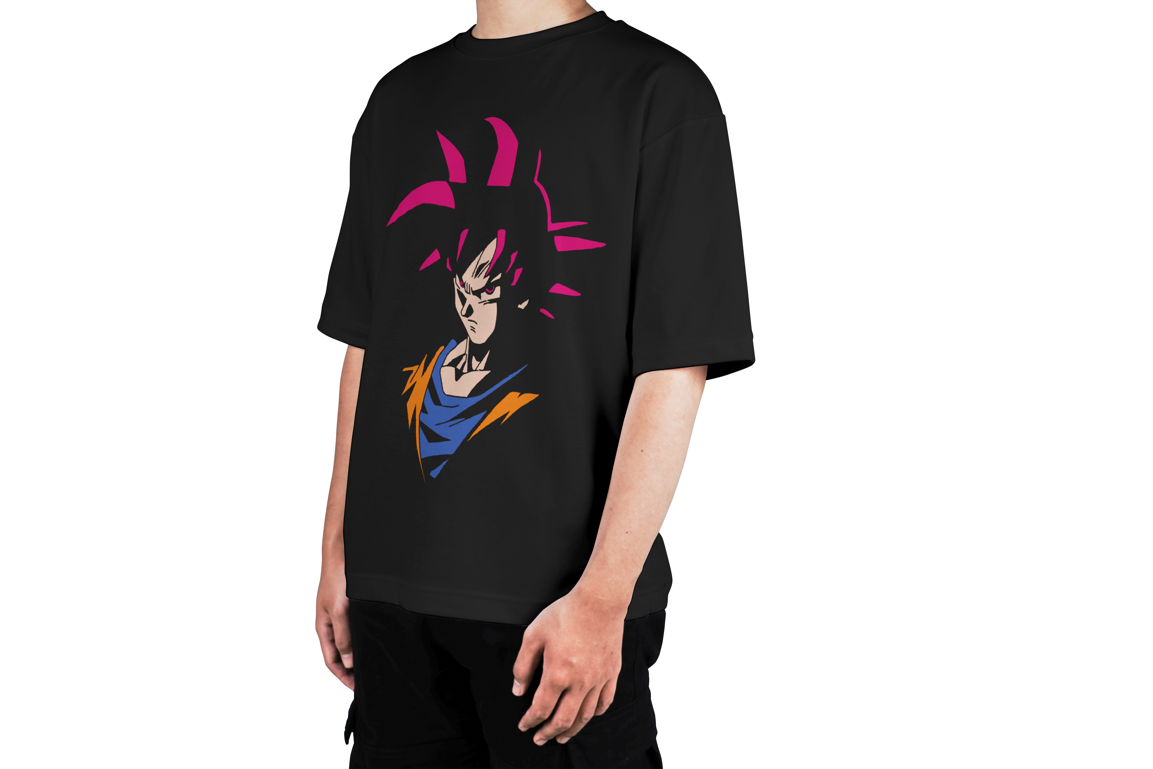 Pink Hair Saiyan Warrior Tee