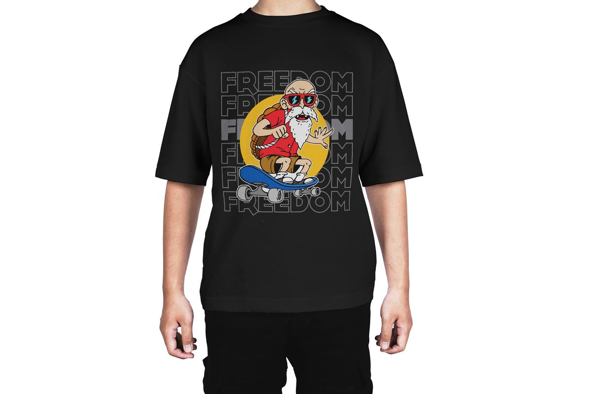 Skateboarding Master Roshi Tee