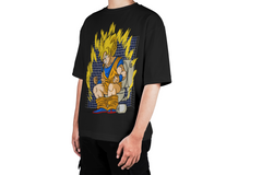 Funny Super Saiyan Toilet Power-Up Tee