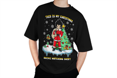 Santa Saiyan Christmas  Tee