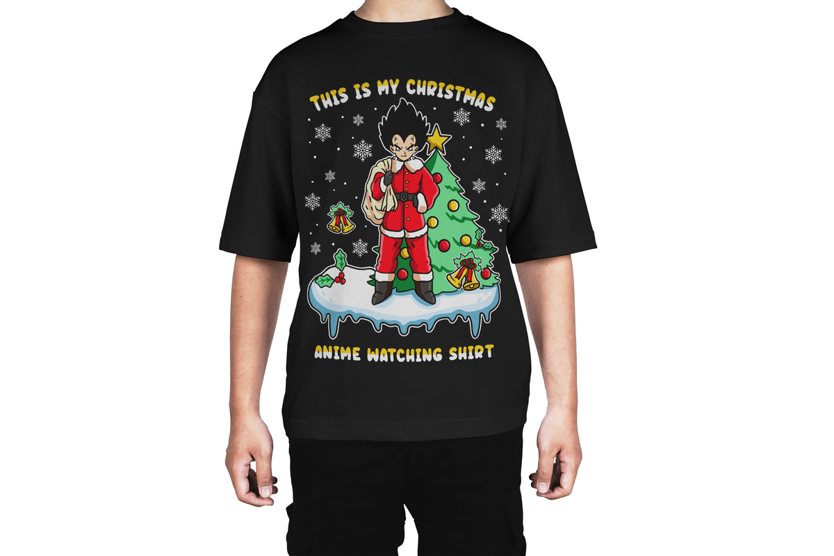 Santa Saiyan Christmas  Tee