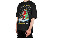 Santa Saiyan Christmas  Tee