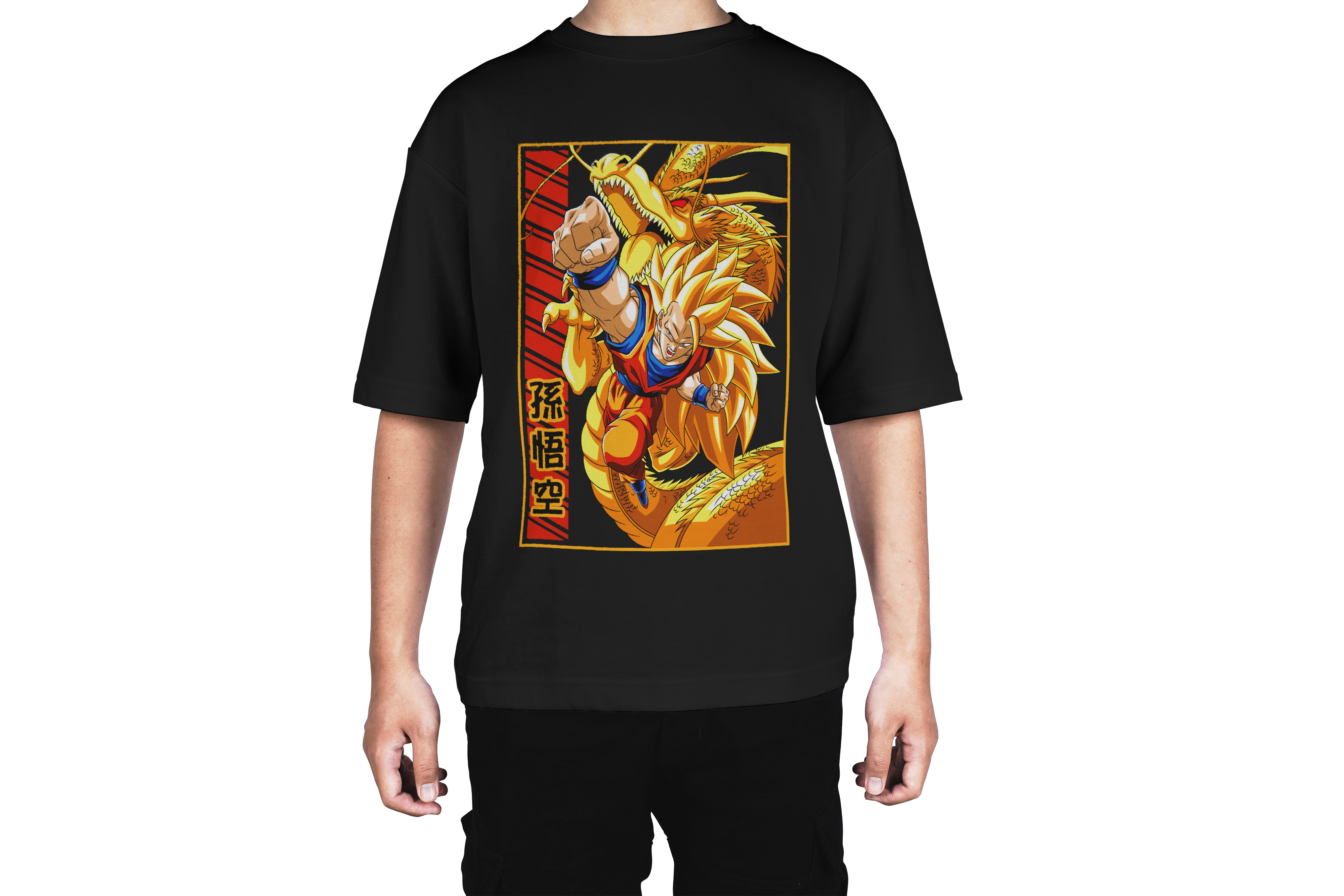 Golden Warrior & Dragon Power  Tee