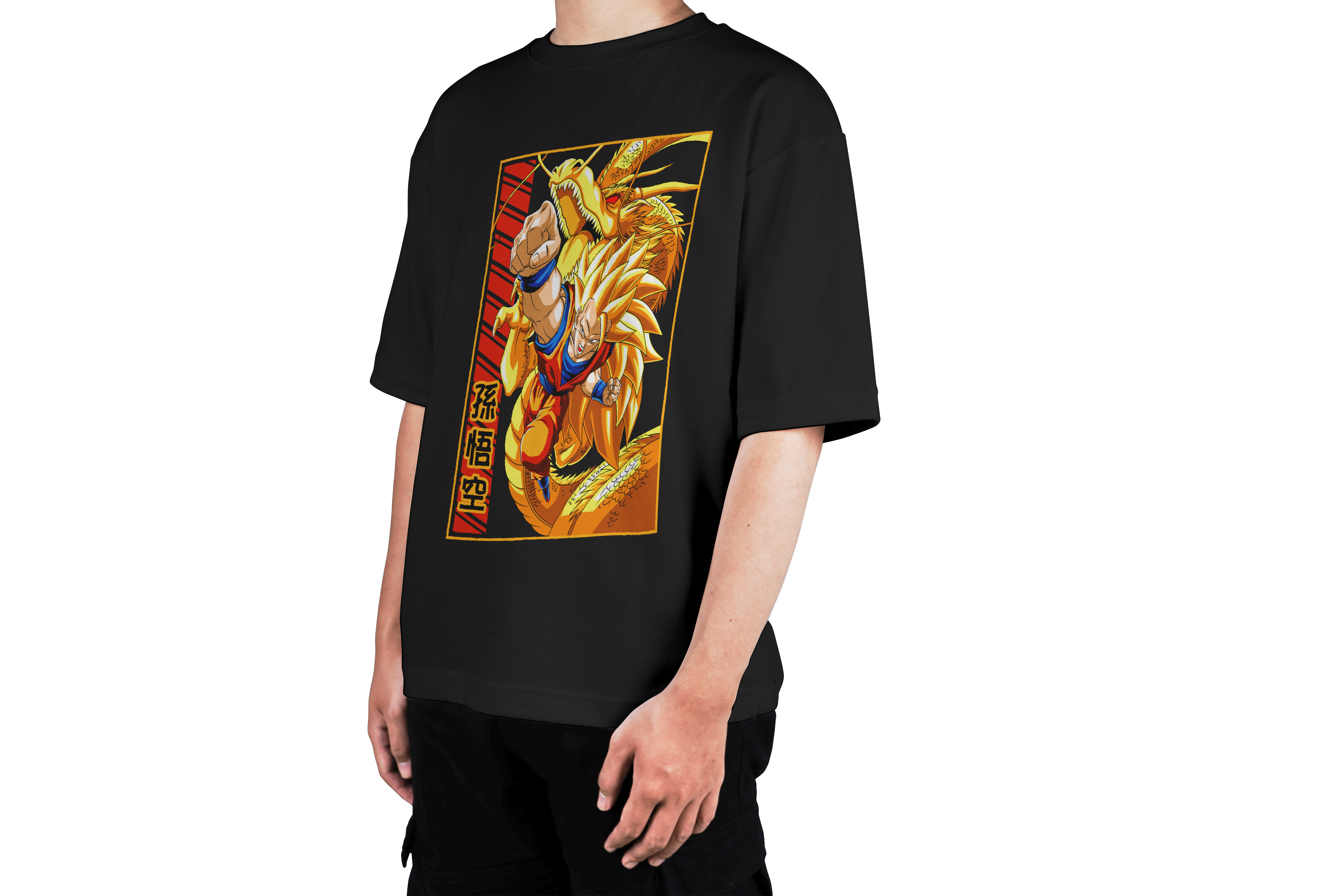 Golden Warrior & Dragon Power  Tee