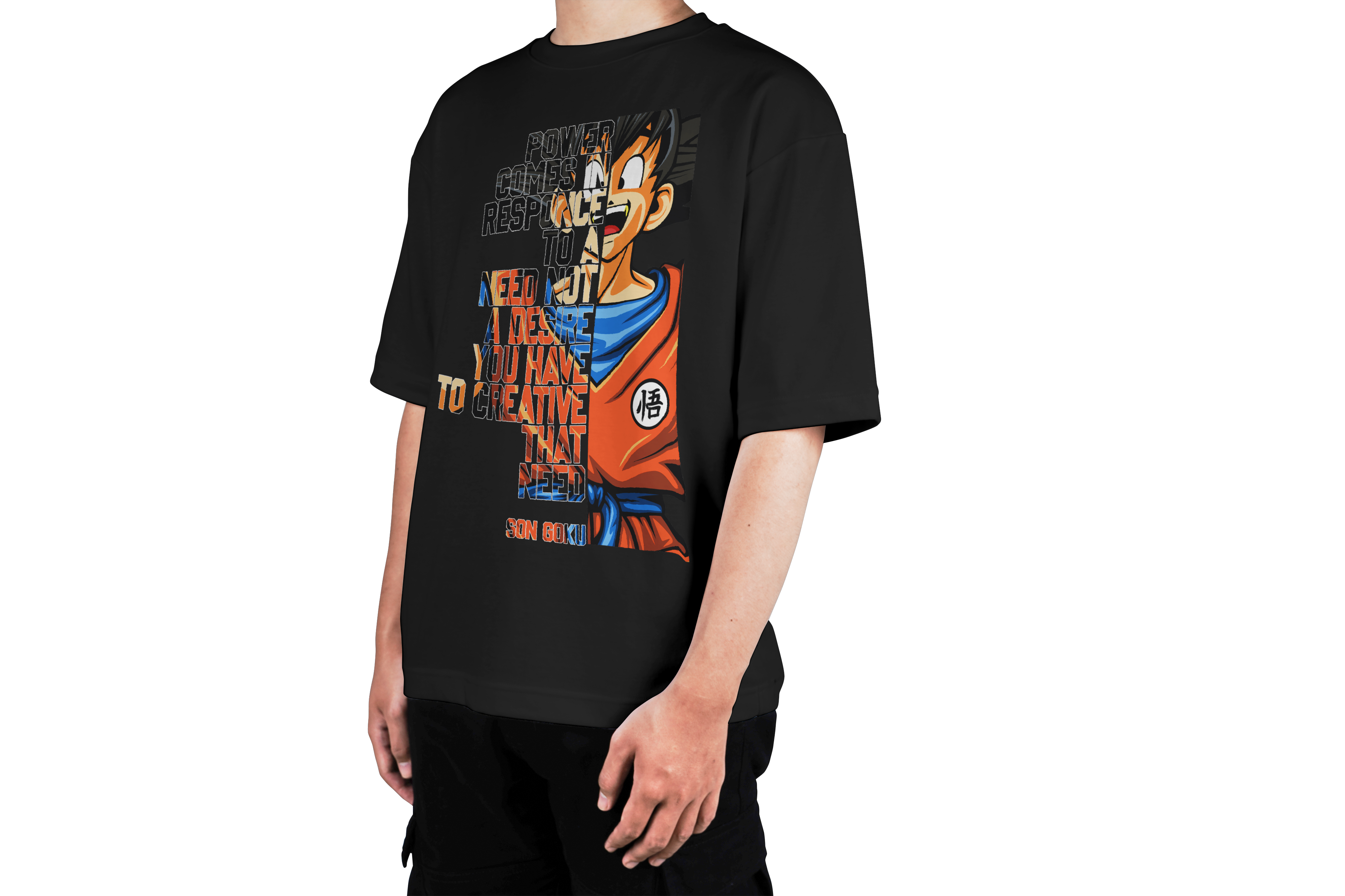 Goku Power Quote  Tee